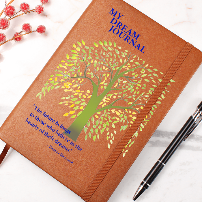 Keep your dreams alive with this leather bound Dream Journal
