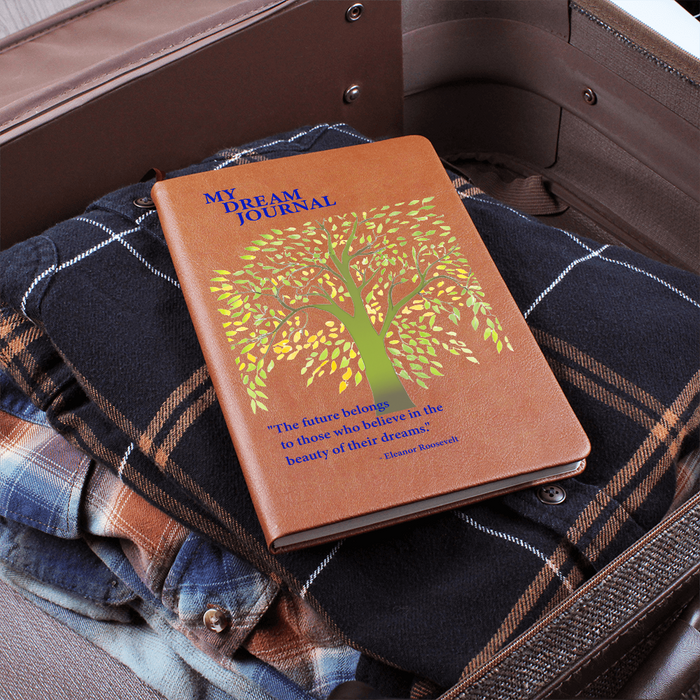 Keep your dreams alive with this leather bound Dream Journal