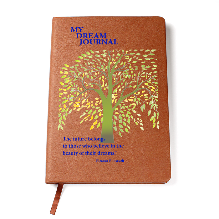 Keep your dreams alive with this leather bound Dream Journal