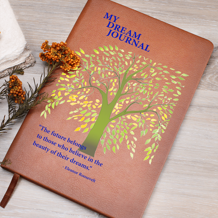 Keep your dreams alive with this leather bound Dream Journal